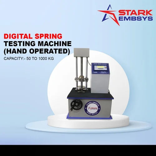 Hand Operated Spring Testing Machine