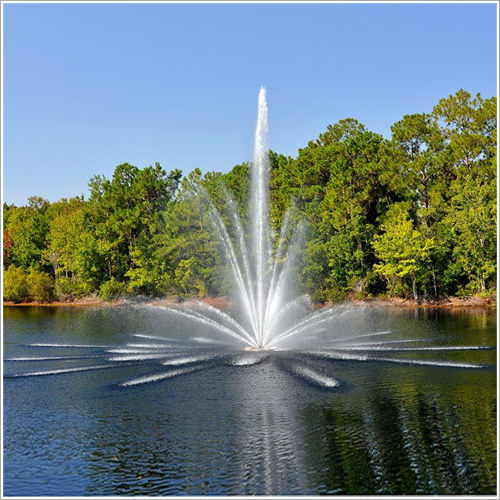 Custom Built Floating Lake Fountains