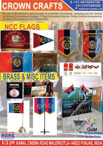 Ncc T Flag And Lancer Flag Size: As Per Customer