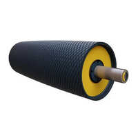 Conveyor Rubber Drum Pulley - Color: Black