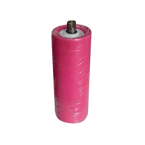 Pink Conveyor Idler For Ceramic Plants
