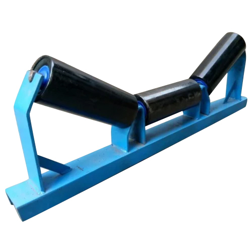 Blue And Black Conveyor Roller With Bracket