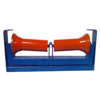 Self Aligning Return Idler - Mild Steel, Various Sizes , Blue & Red Colors - Durable, Low Maintenance, Industrial Grade Support System