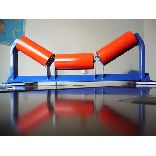Blue And Red Carrying Idler Roller