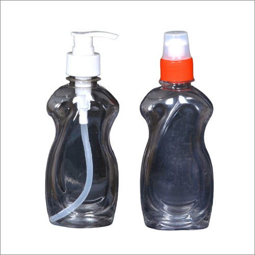 Transparent Pet Sanitizer Bottle