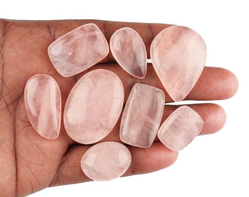 Rose Quatrz Cabochon