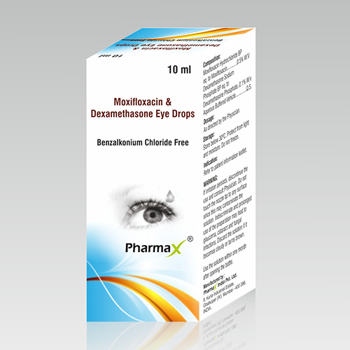 General Medicines Moxifloxacin And Dexamethasone Eye Drops