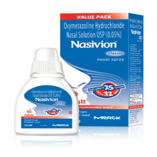 Nasivion Classic Adult 0.05% Nasal Spray