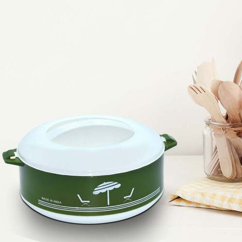 INSULATED WITH INNER STAINLESS STEEL SERVING CASSEROLE WITH LID (2561)