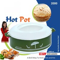 INSULATED WITH INNER STAINLESS STEEL SERVING CASSEROLE WITH LID (2561)