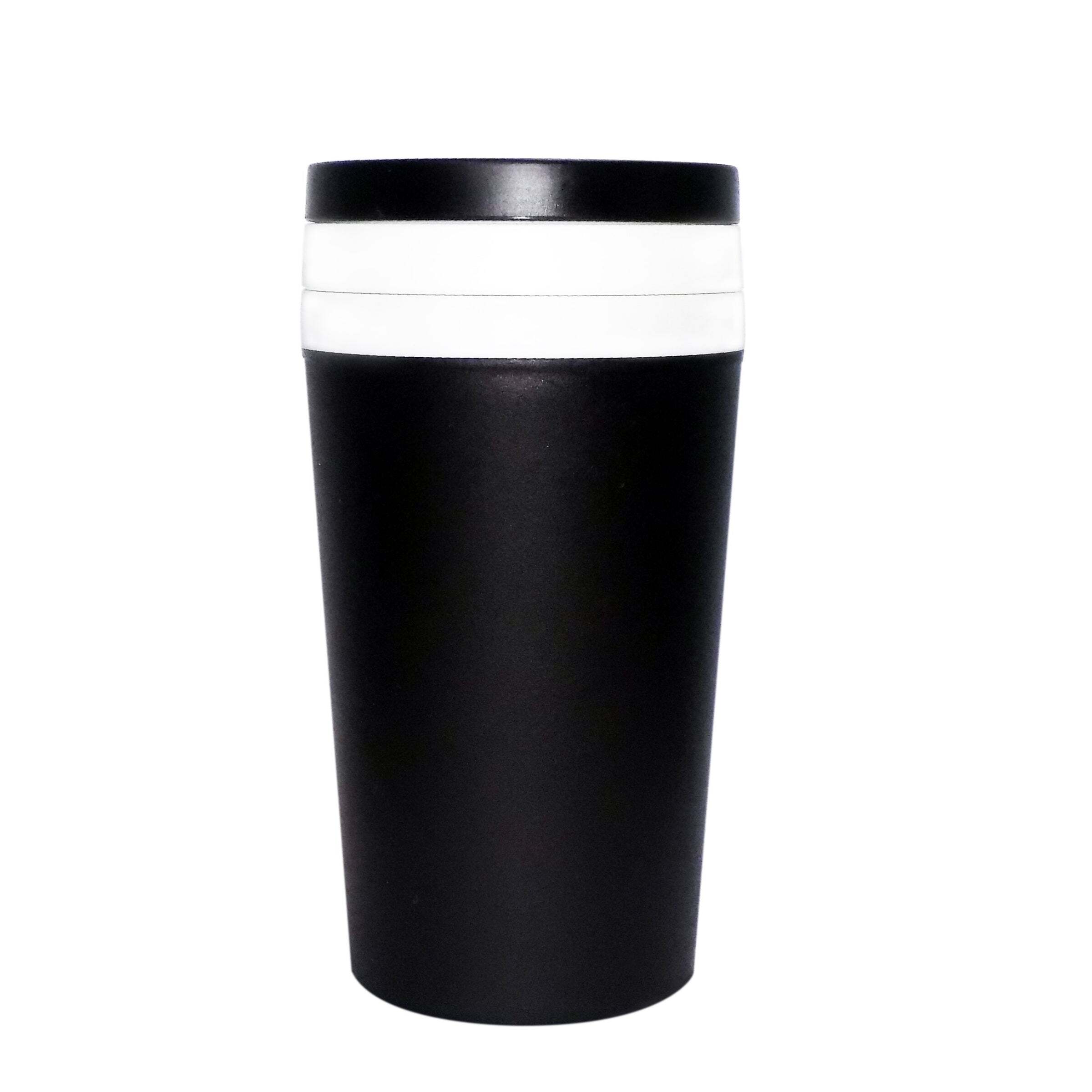 2 IN 1 SHAKER SIPPER GLASS WITH DETACHABLE STORAGE CONTAINER (300ML) (1317)