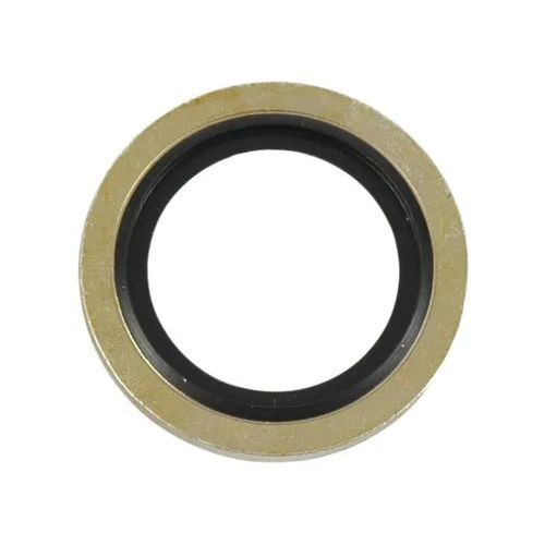 Golden-Black Dowty Washer Seal