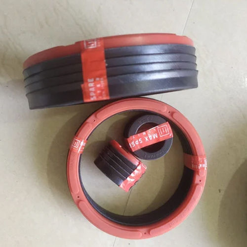 Red-Black Chevron Round Packing Seal