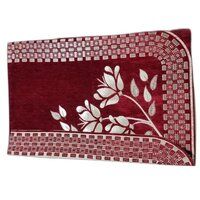 Red Chenille Sofa Cover