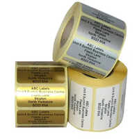 Pet Printed Labels - Color: Different Available