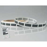Scratch Off Labels - High-quality Pvc, Rectangle Shape, Black & Gray Colors | Adhesive Backing, Shrink Resistant, Ideal For Custom Packaging
