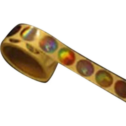 Golden Tamper Proof Security Hologram Roll