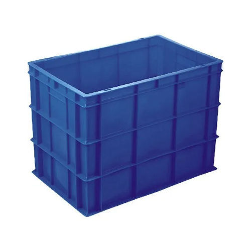 Blue 118 Ltrs Plastic Crates