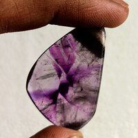 Trapiche Amethyst Cabochon