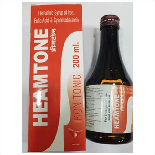 Hematinic Syrup Folic Acid Cyanocobalamin