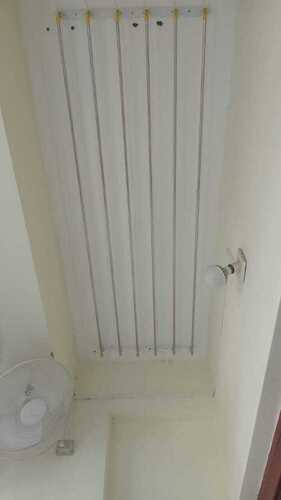 Ceiling mounted pulley type cloth drying hangers in Negamamam Coimbatore