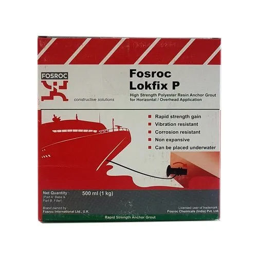 Fosroc Lokfix P Anchor Grout Application: Building Solutions