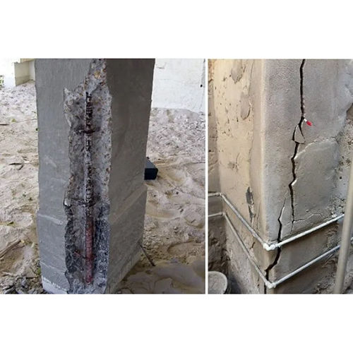 Concrete Column Repair For Cracks Damages