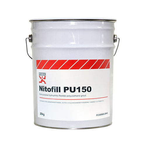 Nitofil Pu150 Hydrophilic Flexible Polyurethane Grout Application: Building Solutions