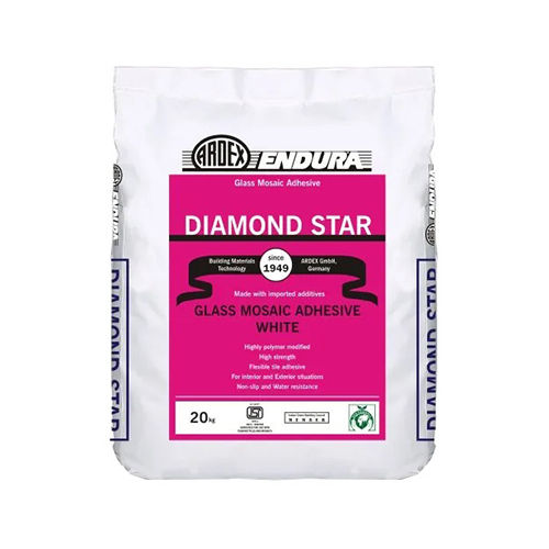 Ardex Endura Diamond Star White Adhesive Application: Industrial & Commercial