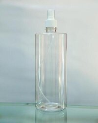 Sanitizer Mist Spray Bottle 1000ml - Pet Material, Transparent Color , Versatile For Chemical Industrial Use And Customizable Height