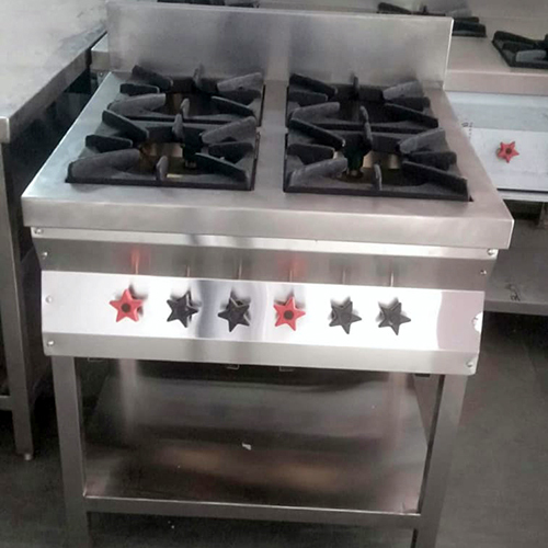 Commercial Four Burner Gas Stove