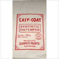 20KG Synthetic Distemper - Industrial Grade Acrylic, Smooth Texture Finish | Low VOC, Fast Drying, Versatile for Interior Surfaces in Any Color