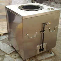 Stainless Steel Gas And Charcoal Tandoor