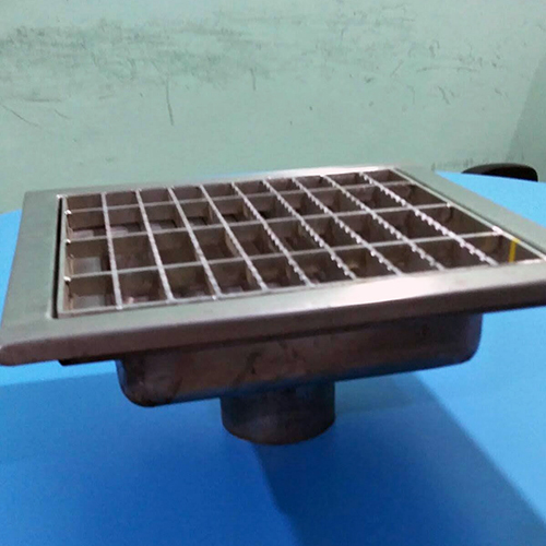 Drain Trough With SS Grating