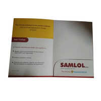 One Fold Pocket Folder Printing Services
