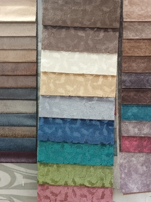 Curtain Embossed fabric
