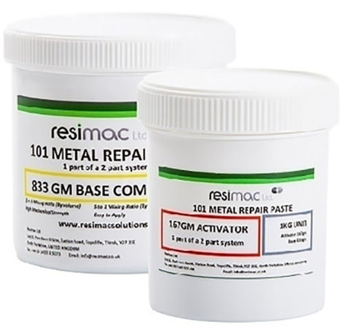 Resimac 101 Metal Repair Paste Application: Industrial