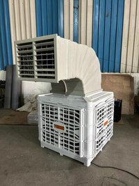 Duct Air Cooler - 1.5 KW, 35 Liter Water Tank, 1500-2500 Sq.ft Area Coverage, Vertical Fan, White Color, Window Mounted, Ideal for Industrial and Commercial Use