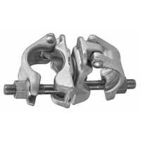 Right Angle Coupler - Steel, Hot Dip Galvanized | Durable Erw Technique, Ideal For Tubing Connections