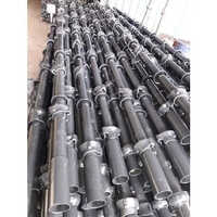 Scaffolding Pipe - High-strength Steel, Various Sizes & Lengths, Silver Color, Electric Galvanized Surface Treatment, Forged Technique