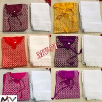Rayon With Beautiful Embroidery work Kurti