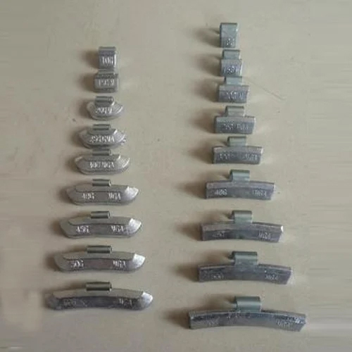 Silver Wheel Balancing Weight