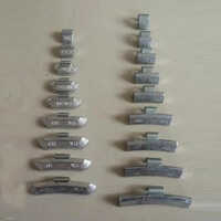 Silver Wheel Balancing Weight