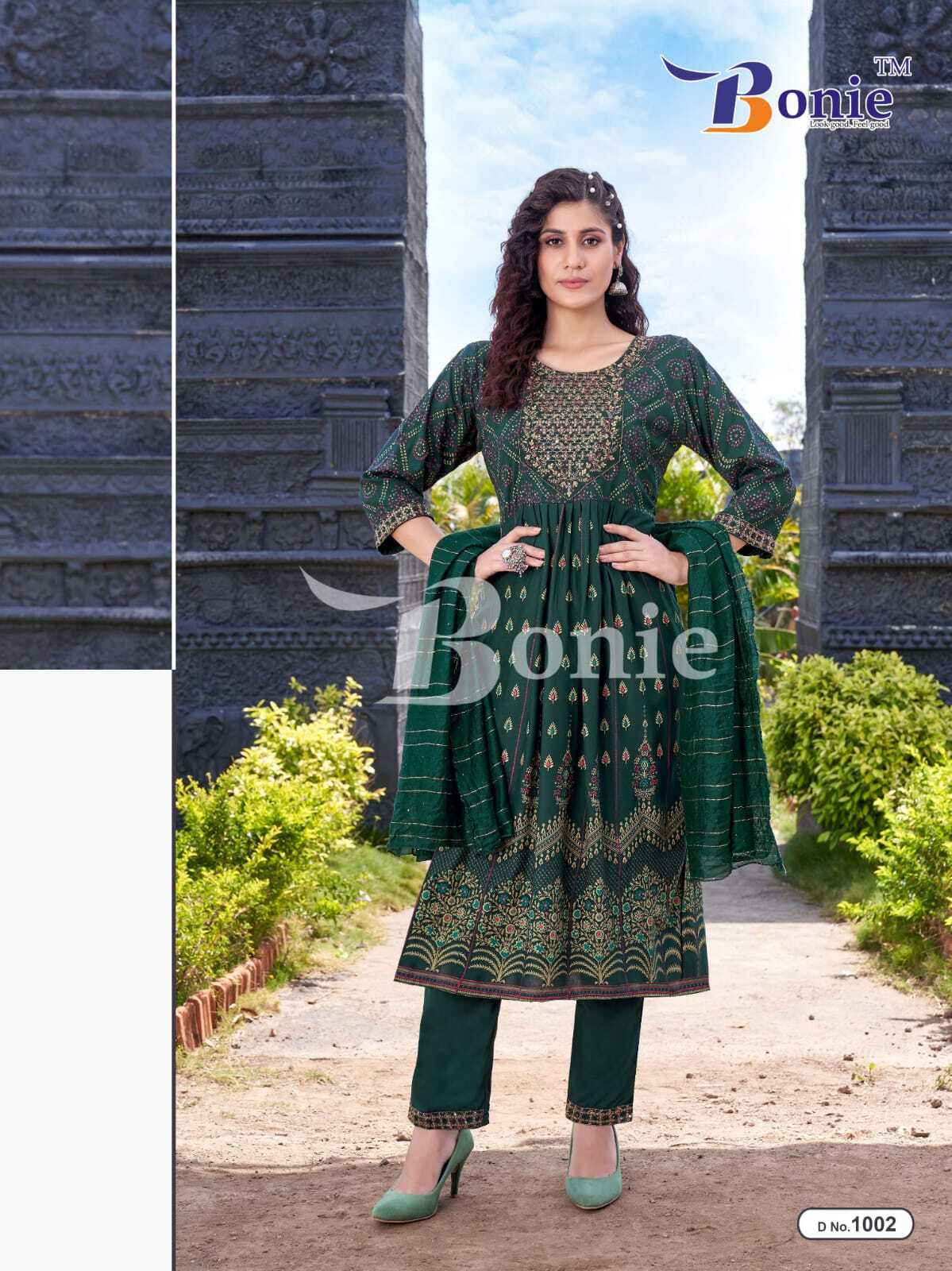 Nayra Kurties With Heavy Sequence Work Kurti