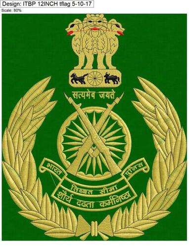 Metal Plastic Embroidery Overall Patches