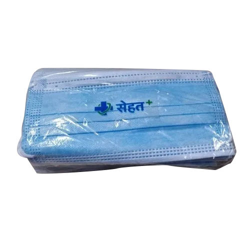 3 Ply Face Mask With Nose Pin Age Group: Suitable For All Ages