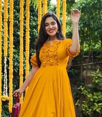 Pink pari Rayon Kurti