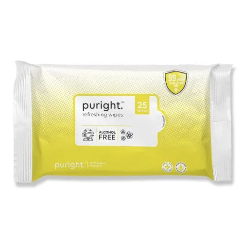 Wet Face Wipes 25pc Pulls With Lemon Fragrance Age Group: Suitable For All Ages