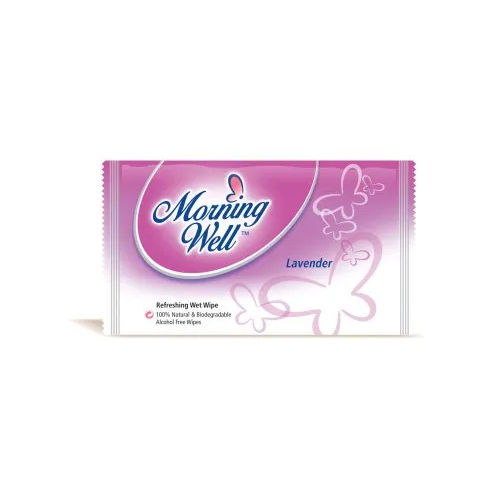 Single Wet Wipes With Lavender Fragrance Age Group: Suitable For All Ages