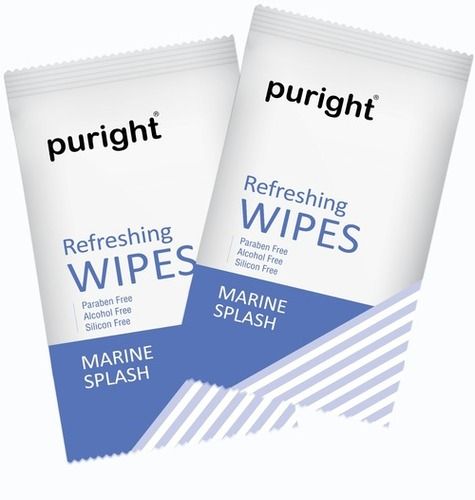 Refreshing wet wipes